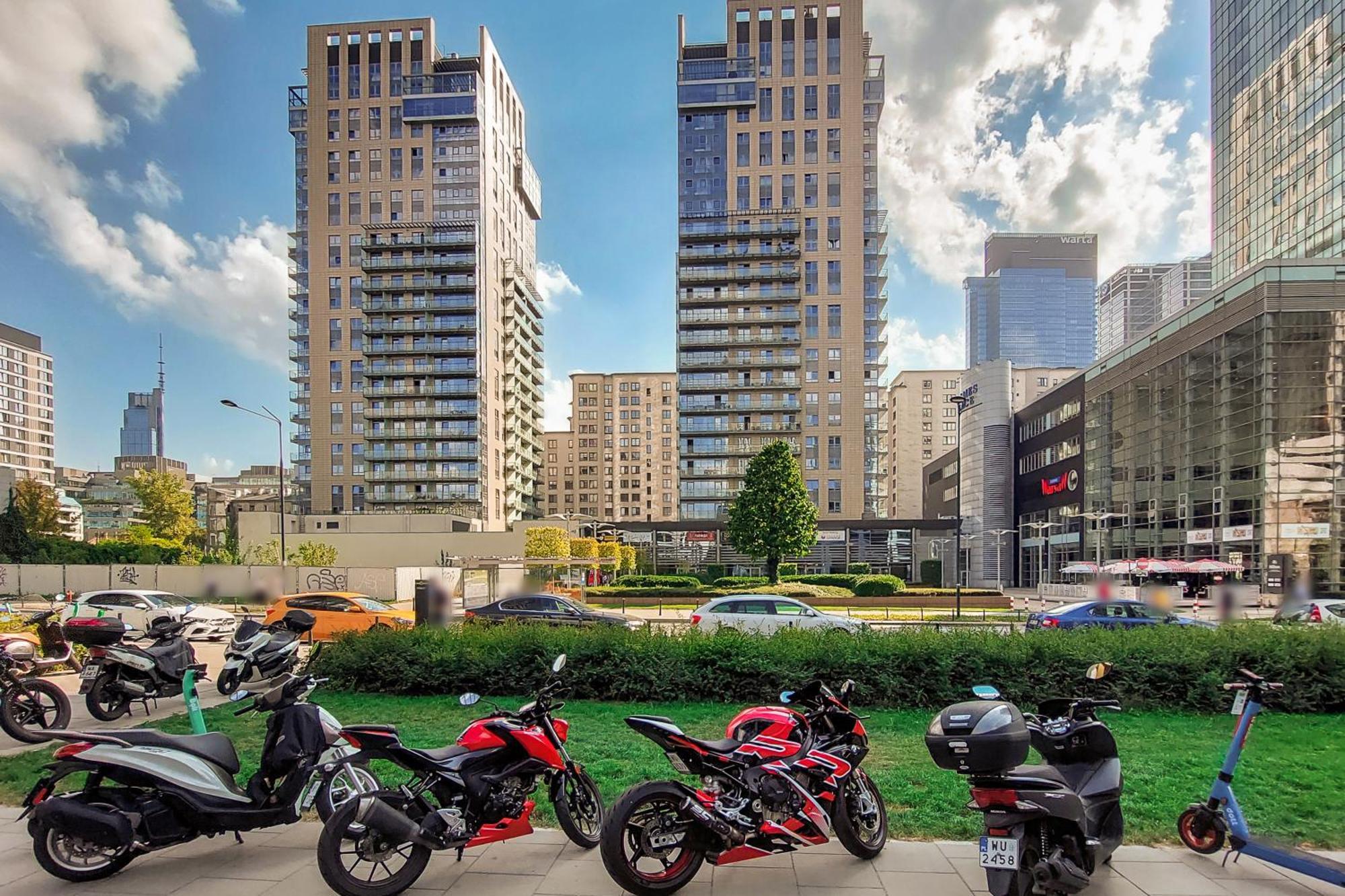 Lumina Apart With Balcony Platinum Tower Varsóvia Exterior foto